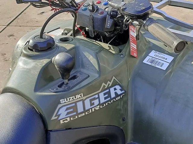 Quad 4wd suzuki, lt-a 400 eiger quadrunner, bouwjaar 2007 - afbeelding 5 van  21