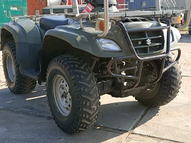 Quad 4wd suzuki, lt-a 400 eiger quadrunner, bouwjaar 2007 - afbeelding 9 van  21