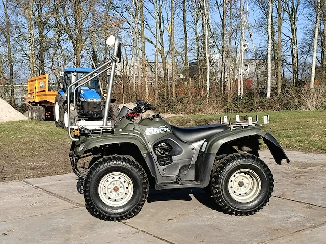 Quad 4wd suzuki, lt-a 400 eiger quadrunner, bouwjaar 2007 - afbeelding 12 van  21