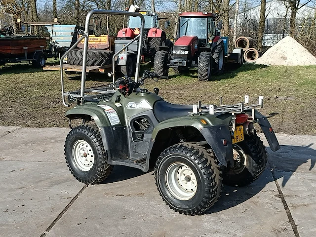 Quad 4wd suzuki, lt-a 400 eiger quadrunner, bouwjaar 2007 - afbeelding 15 van  21