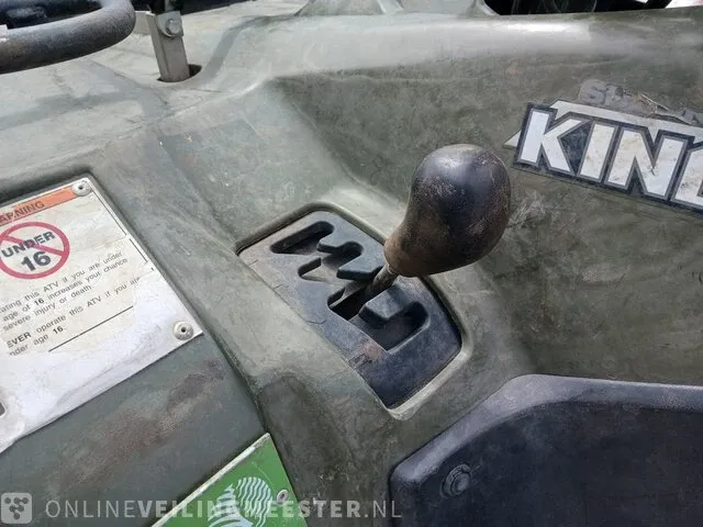 Quad suzuki, kingquad, bouwjaar 2017 | 24446 km | tjp-71-z - afbeelding 5 van  29