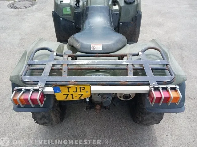 Quad suzuki, kingquad, bouwjaar 2017 | 24446 km | tjp-71-z - afbeelding 10 van  29