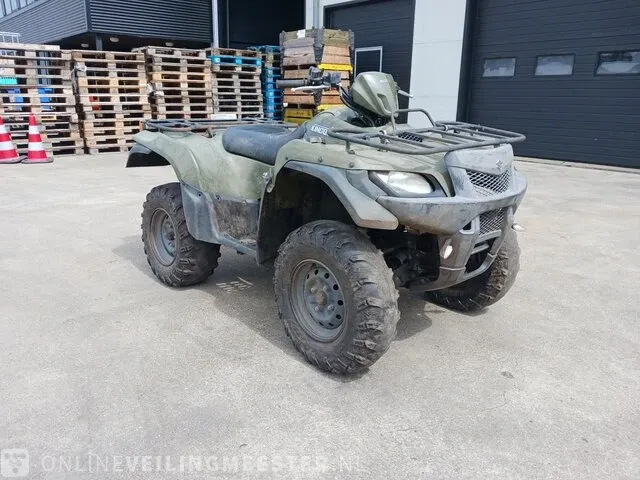 Quad suzuki, kingquad, bouwjaar 2017 | 24446 km | tjp-71-z - afbeelding 1 van  29