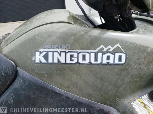 Quad suzuki, kingquad, bouwjaar 2017 | 24446 km | tjp-71-z - afbeelding 19 van  29