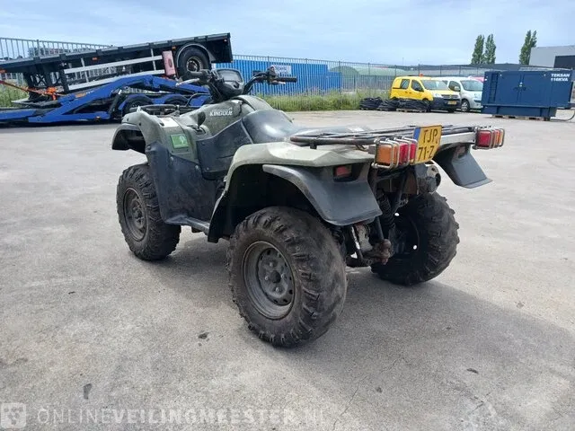 Quad suzuki, kingquad, bouwjaar 2017 | 24446 km | tjp-71-z - afbeelding 25 van  29