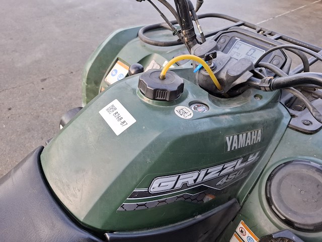 Quad, yamaha, grizzly 459 ultramatic, 2014 - afbeelding 7 van  26