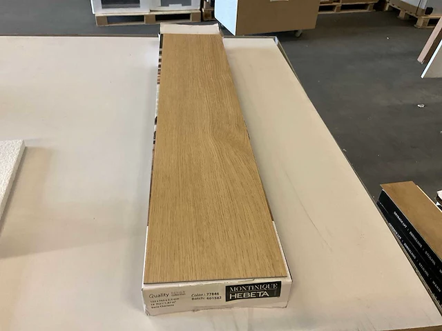 Quality design charente pvc visgraat vloer ca. 7,48 m² - afbeelding 1 van  4