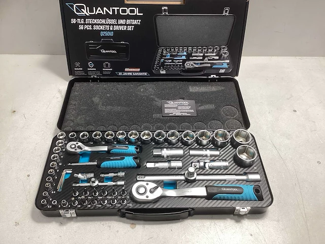 Quantool - 56-delig - doppenset - afbeelding 1 van  5