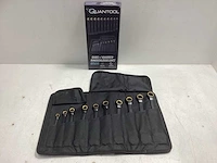 Quantool steek- ringratelsleutel set 10-delig