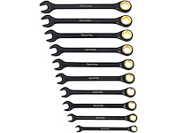 Quantool steek- ringratelsleutel set 10-delig - afbeelding 2 van  5