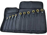 Quantool steek- ringratelsleutel set 10-delig - afbeelding 4 van  5
