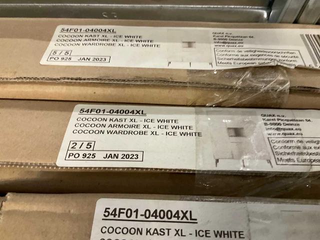 Quax cocoon kast xl ice white - afbeelding 5 van  8
