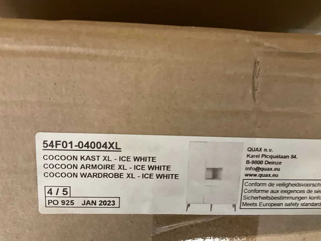 Quax cocoon kast xl ice white - afbeelding 7 van  8