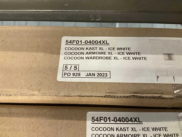 Quax cocoon kast xl ice white - afbeelding 8 van  8