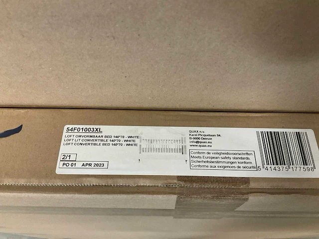 Quax loft meegroeibed 140x70 white - afbeelding 6 van  7