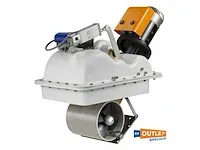 Quick btr 105 kgf / 24v retractable boegschroef 185 mm - afbeelding 1 van  2