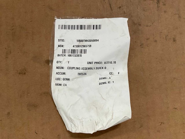 Quick coupling assembly - afbeelding 4 van  4