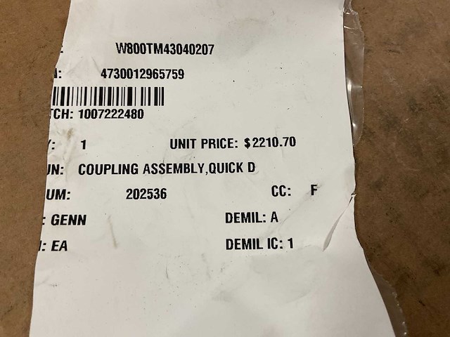 Quick coupling assembly - afbeelding 4 van  4