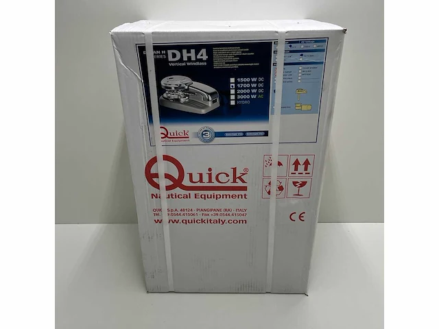 Quick dh4 electric anchor winch 1700w | 24v | 12 mm - fsdr17240012a00 - afbeelding 1 van  3