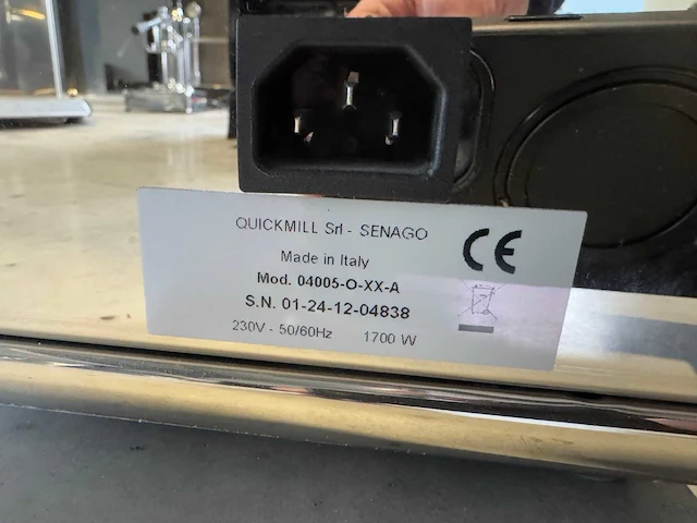 Quick mill - silvano - 4005 - espressomachine - afbeelding 6 van  6