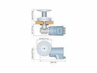 Quick thor 24v 1700w belt capstan - th1724 - afbeelding 8 van  9