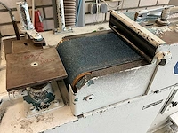 Quicksander bandschuurmachine v.v. pneumatisch klepafsluiter - afbeelding 2 van  6