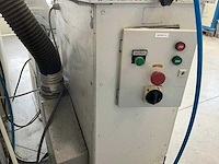 Quicksander bandschuurmachine v.v. pneumatisch klepafsluiter - afbeelding 5 van  6
