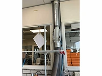 Quicksander bandschuurmachine v.v. pneumatisch klepafsluiter - afbeelding 6 van  6