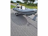 Quicksilver - 350 alu rib met atlanta trailer + 25 pk suzuki - rubberboot - afbeelding 6 van  43