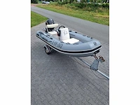 Quicksilver - 350 alu rib met atlanta trailer + 25 pk suzuki - rubberboot - afbeelding 13 van  43