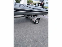 Quicksilver - 350 alu rib met atlanta trailer + 25 pk suzuki - rubberboot - afbeelding 18 van  43
