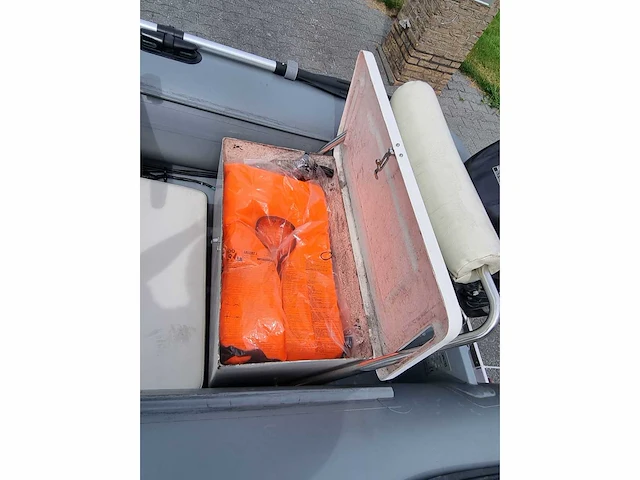 Quicksilver - 350 alu rib met atlanta trailer + 25 pk suzuki - rubberboot - afbeelding 25 van  43