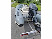 Quicksilver - 350 alu rib met atlanta trailer + 25 pk suzuki - rubberboot - afbeelding 29 van  43