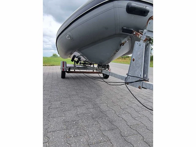 Quicksilver - 350 alu rib met atlanta trailer + 25 pk suzuki - rubberboot - afbeelding 35 van  43