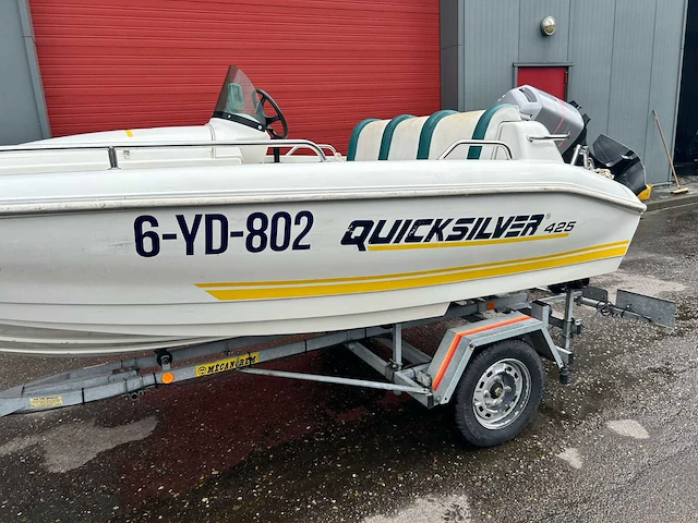 Quicksilver 425 consoleboot met 50pk - afbeelding 2 van  12