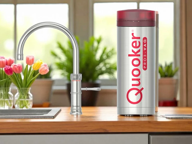 Quooker classic fusion round keukenmengkraan - afbeelding 1 van  6