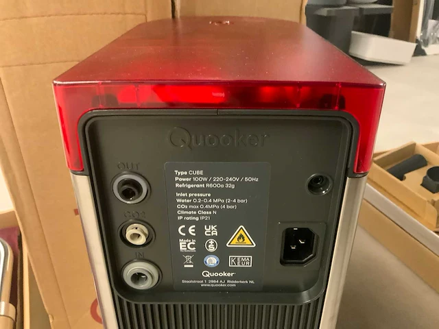 Quooker flex rvs keukenkraan met cube cb boiler - afbeelding 4 van  8
