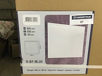 R-bf-ml80 - spiegel rechthoekig 80x80 cm + led verlichting. - afbeelding 2 van  4