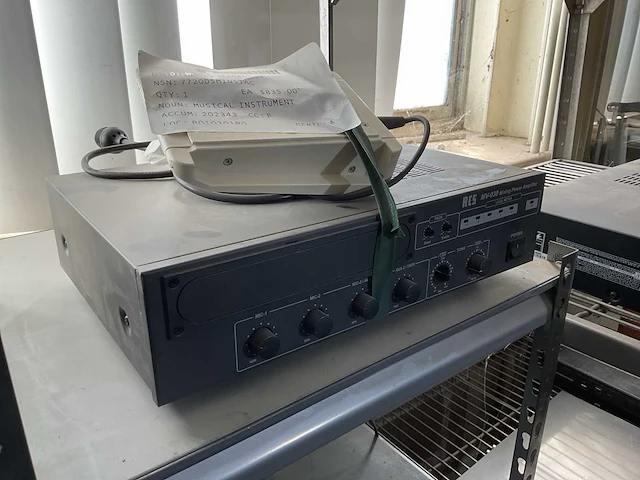 R-c-s mv-030 mixing power amplifier - afbeelding 1 van  4