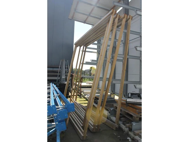 Raamwerk - 310x4,5x300 cm - 5 stuks - afbeelding 1 van  4