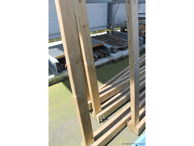 Raamwerk - 310x4,5x300 cm - 5 stuks - afbeelding 4 van  4