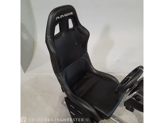 Race stoel met stuur en pedalen playseat/logitech g, driving force - afbeelding 2 van  14