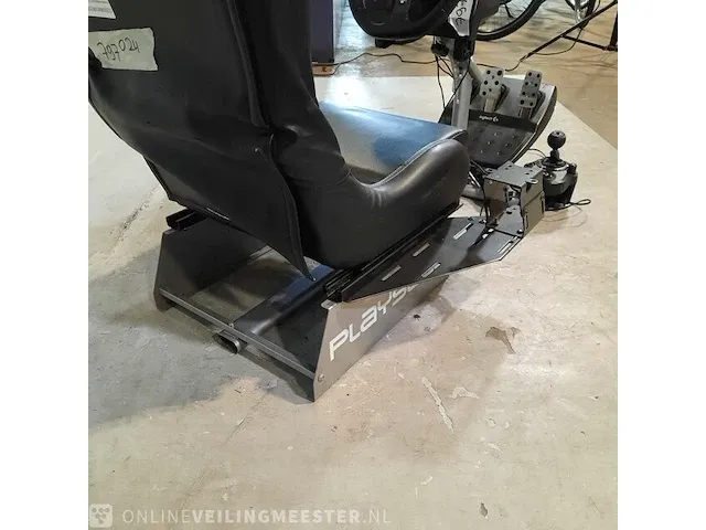 Race stoel met stuur en pedalen playseat/logitech g, driving force - afbeelding 3 van  14