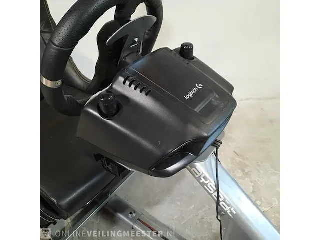 Race stoel met stuur en pedalen playseat/logitech g, driving force - afbeelding 12 van  14