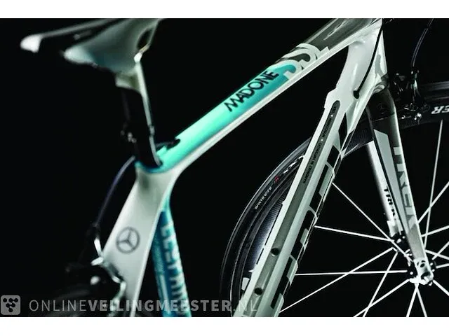 Racefiets - mercedes x trek madone 100% carbon tour de france van €12000,00 - afbeelding 1 van  8