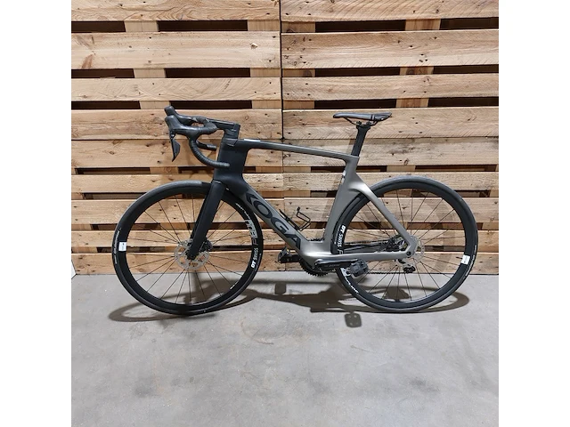Racefiets koga, kinsei prestige, grijs / chroom - afbeelding 1 van  20