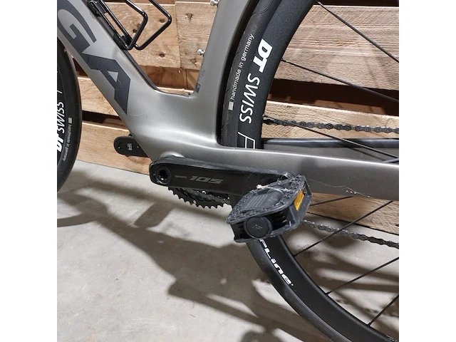 Racefiets koga, kinsei prestige, grijs / chroom - afbeelding 17 van  20