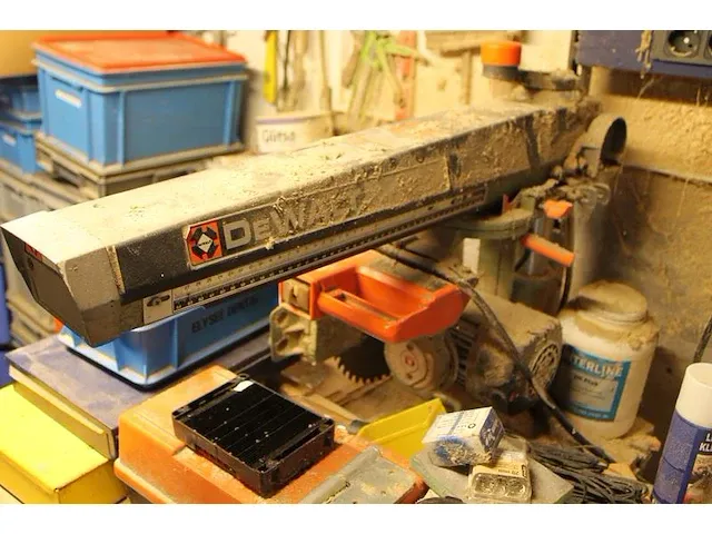 Radiaalafkortzaag dewalt dw1251. bouwjaar 1988. - afbeelding 1 van  1