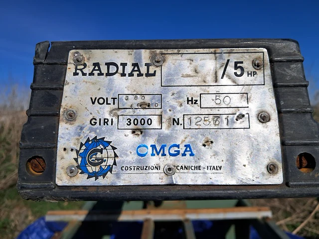 Radiaalzaagmachine met rollenbaan omga, 3000 - afbeelding 16 van  17