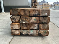 Radiata pine 160 pcs. 300x30x20cm reclaimd wood - afbeelding 13 van  14